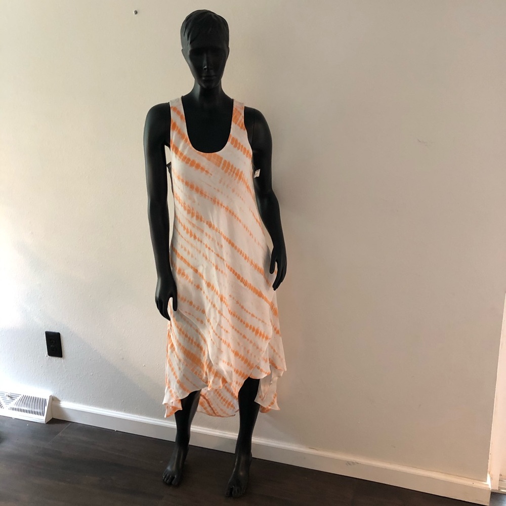 BNWT! Sundance High Low Tie Dye Dress